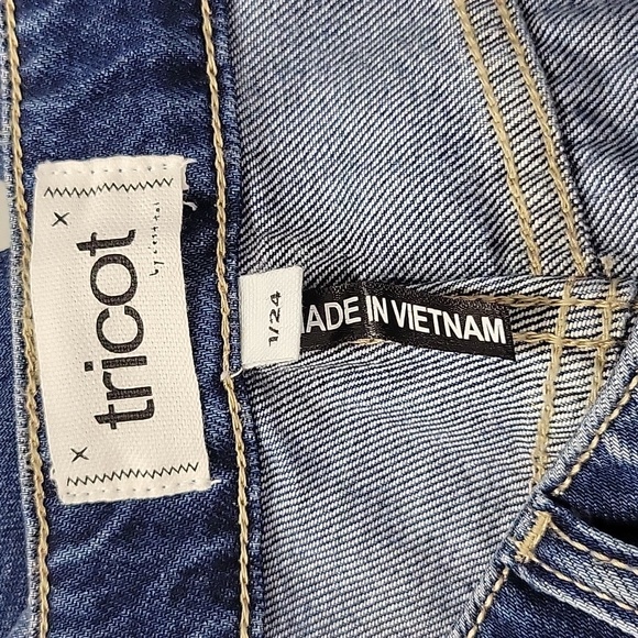 TRICOT - High Waisted Jean Pants -Size24 NWT - Picture 7 of 14